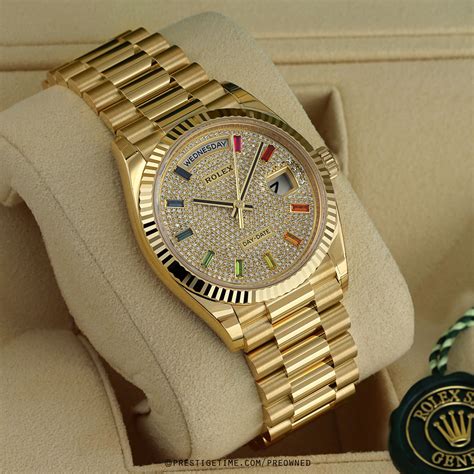 price of a rolex day date|pre owned rolex day date.